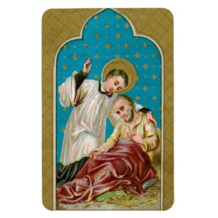 Ímã S. Luís Gonzaga & Vítima da Peste (M 006)