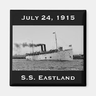 Imã S.S. Eastland como fotografado pelo cartão Co de