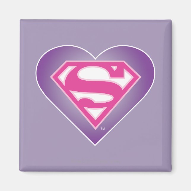 Imã S-Shield do Coração Roxo (Frente)