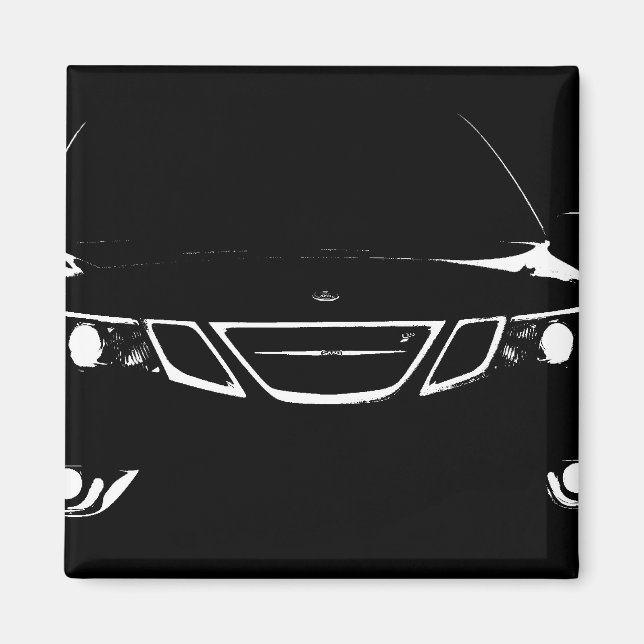 Imã Saab Magnet (Frente)