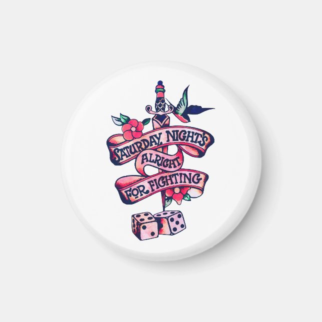 Imã Sábado à Noite está bem para lutar (Frente)