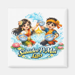 Imã Sabaidee Pi Mai Lao – Festival de Água do Ano Novo