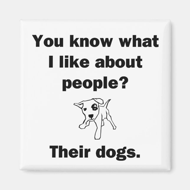 Imã Sabe O Que Eu Gosto Sobre Pessoas? (Frente)