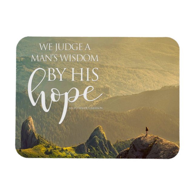 Ímã Sabedoria do Homem (Horizontal)