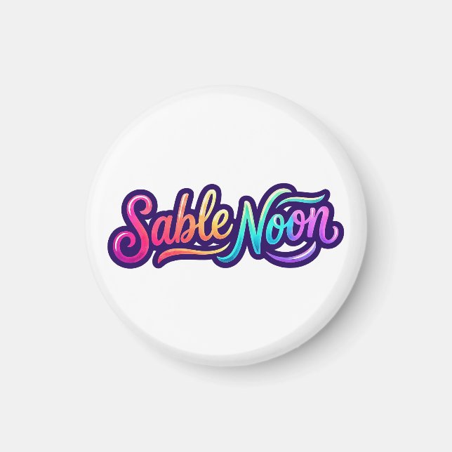 Imã Sable Noon - Logotipo Básico (Frente)