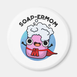 Imã Sabonete de Soap-erman, sabonete de mamã