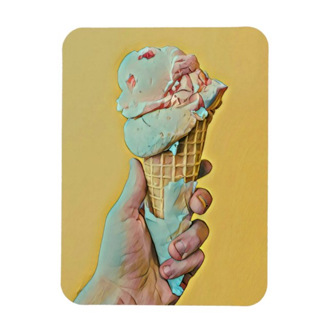 Ímã Sabor sorvete (Vertical)
