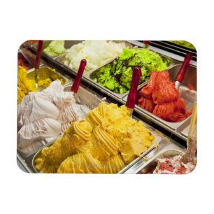 Ímã Sabores do sorvete, Paris