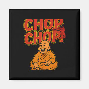Imã Sacerdote de Cartoon Humor Chop Arts in a box