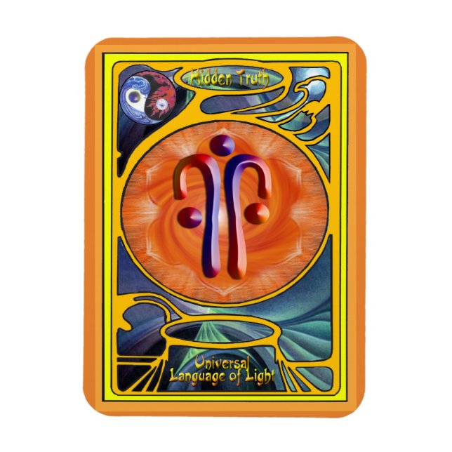 Ímã Sacral Chakra - Verdade oculta (Vertical)