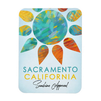 Ímã Sacramento California Sunshine Viagem