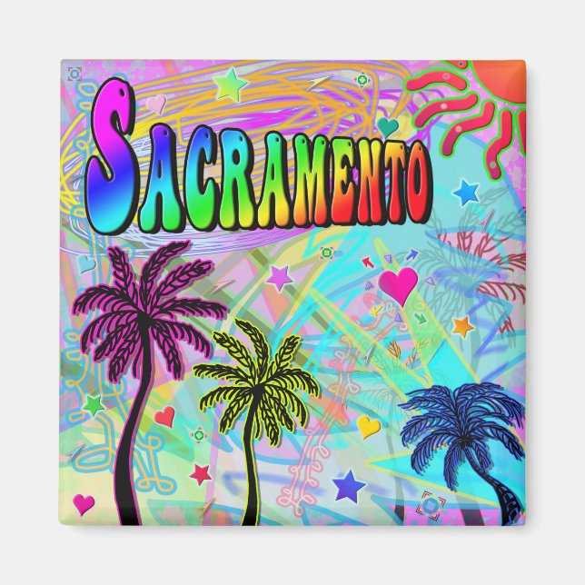 Imã Sacramento Vivid Romance Magnet (Frente)