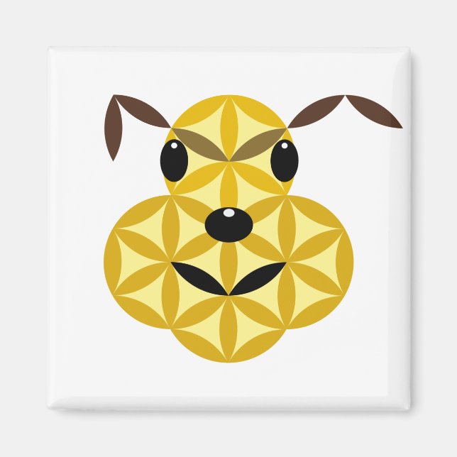 Imã  Sacred dog - Dog of life 01.  (Frente)