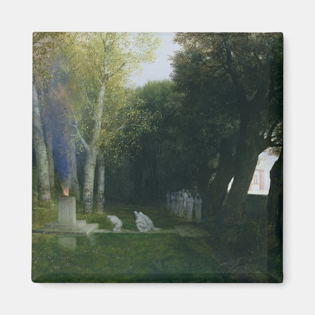 Imã Sacred Grove, 1886 (Frente)