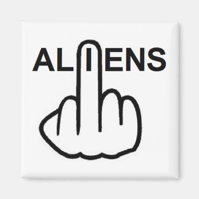 Imã Sacudir de Aliens do Magnet (Frente)