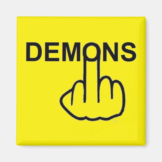 Imã Sacudir de demônios do Magnet (Frente)