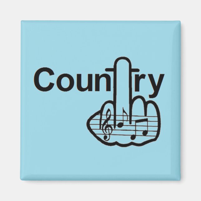 Imã Sacudir do Magnet Country (Frente)
