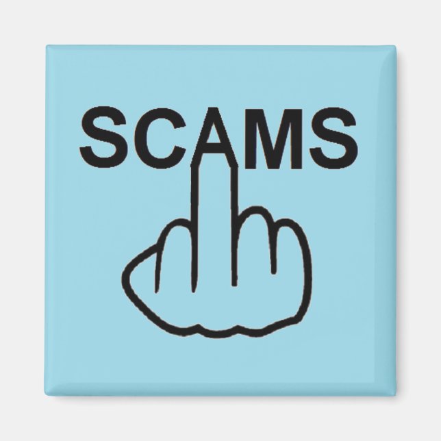 Imã Sacudir do Magnet Scams (Frente)