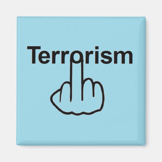 Imã Sacudir do Terrorismo do Magnet (Frente)