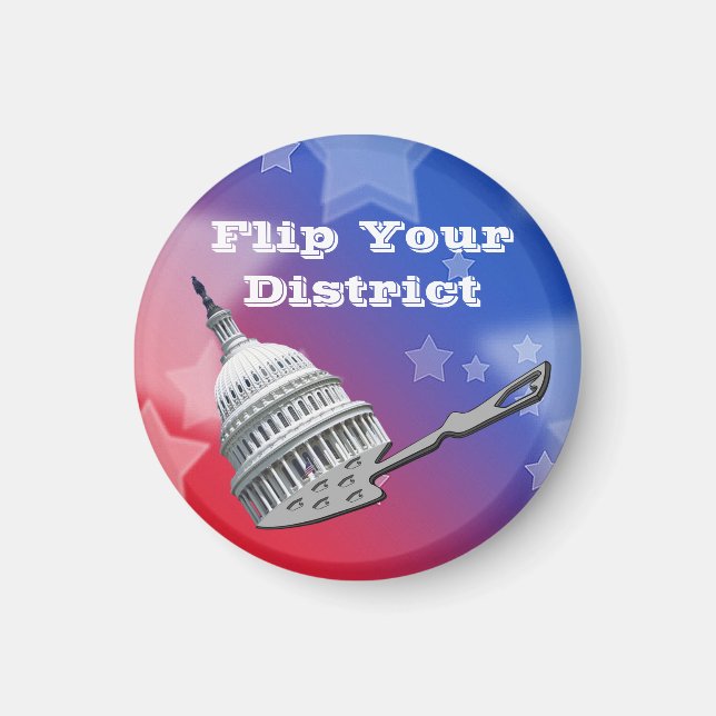 Imã Sacudir Do Voto Do Seu Distrito 2026 (Frente)