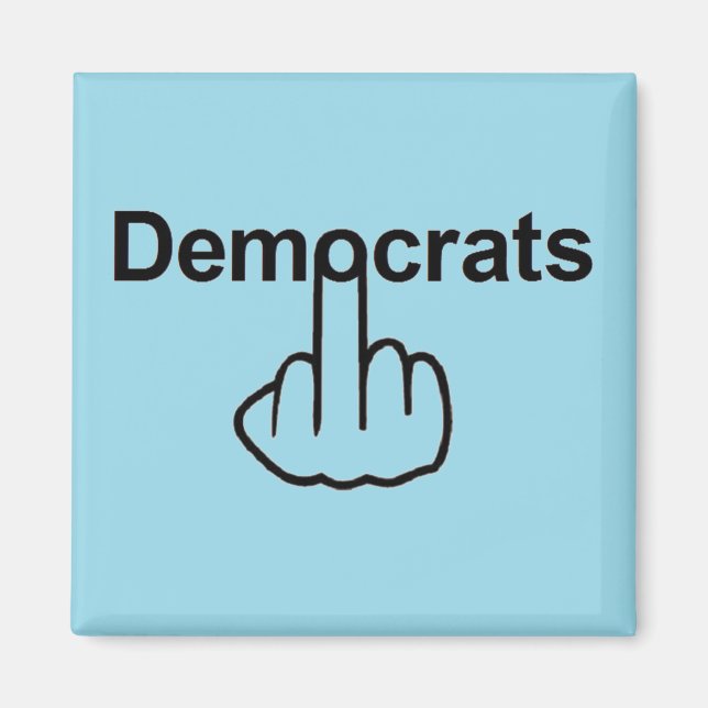 Imã Sacudir dos Democratas do Magnet (Frente)
