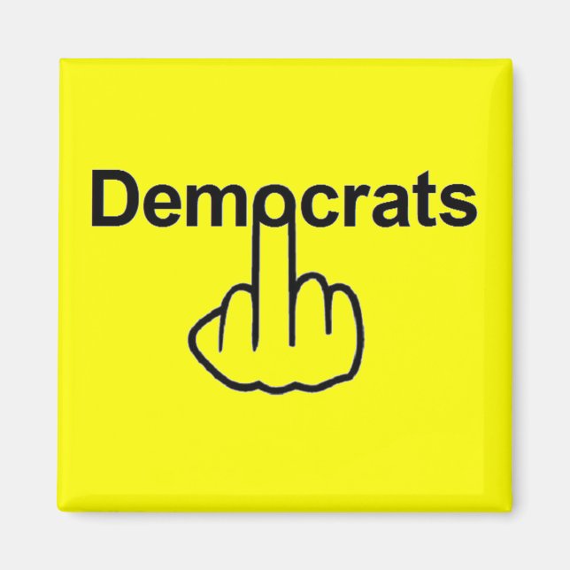 Imã Sacudir dos Democratas do Magnet (Frente)