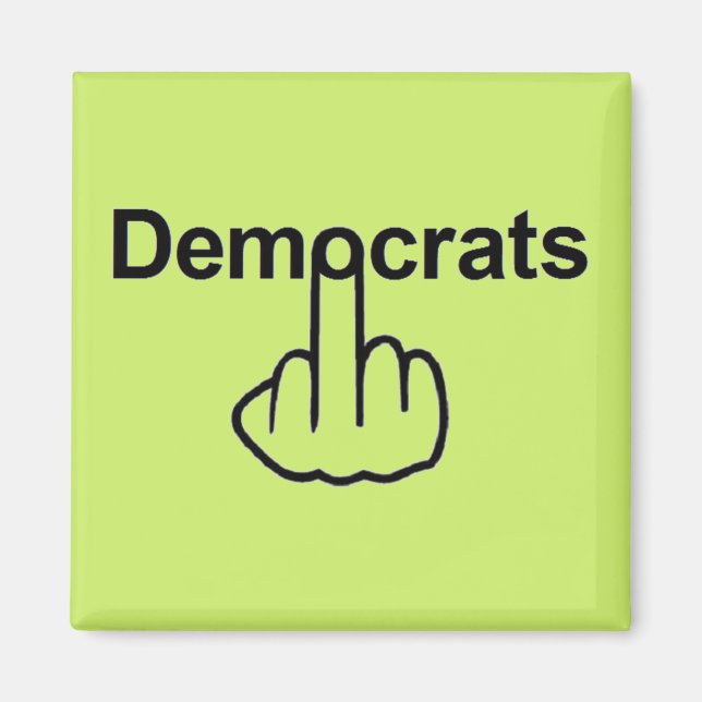 Imã Sacudir dos Democratas do Magnet (Frente)