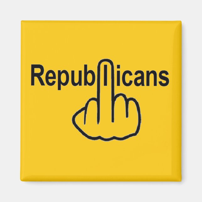Imã Sacudir dos Republicanos do Magnet (Frente)
