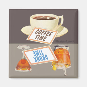 Imã sacudir ímã de tempo do café