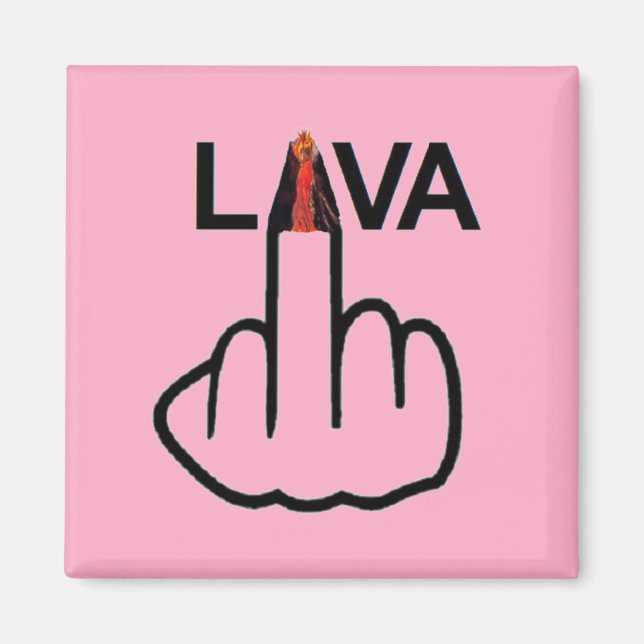 Imã Sacudir Magnet Lava (Frente)