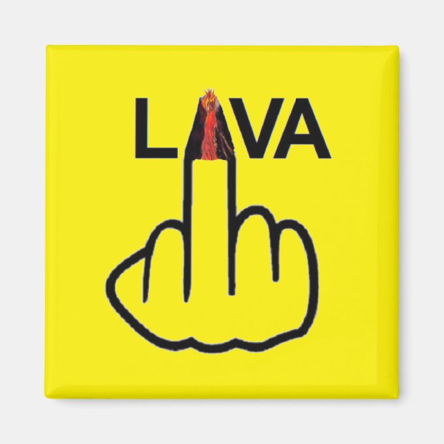 Imã Sacudir Magnet Lava (Frente)