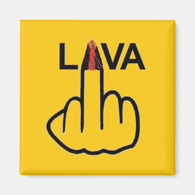 Imã Sacudir Magnet Lava (Frente)