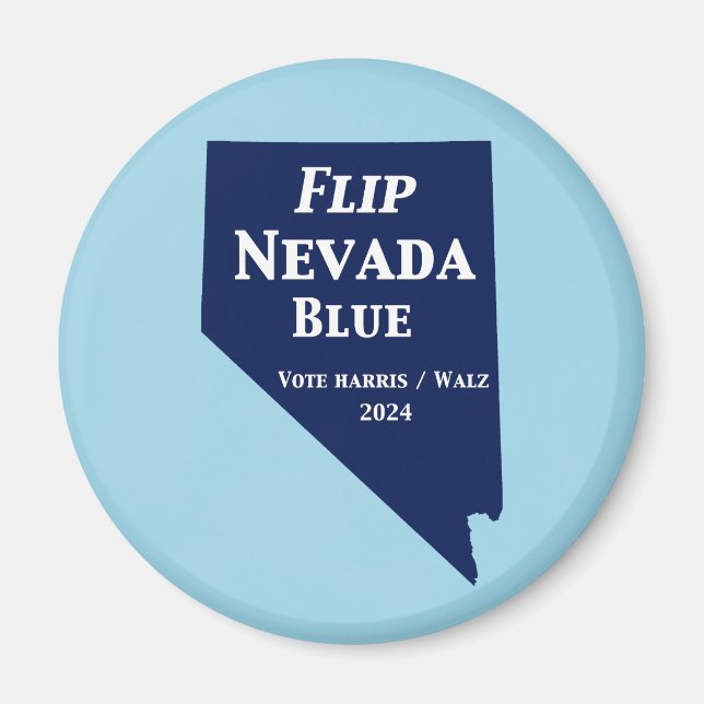 Imã Sacudir Nevada Blue em 2024 (Frente)