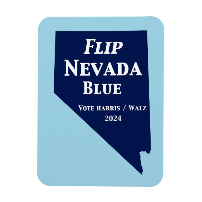 Ímã Sacudir Nevada Blue em 2024 (Vertical)