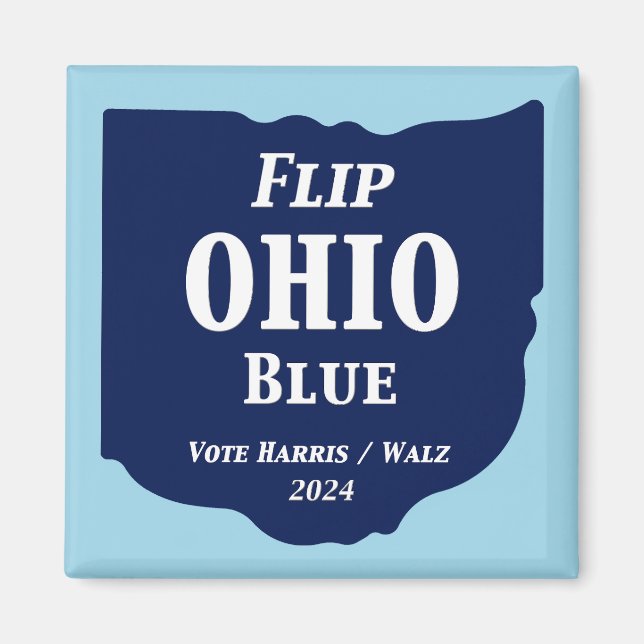 Imã Sacudir Ohio Blue em 2024 (Frente)