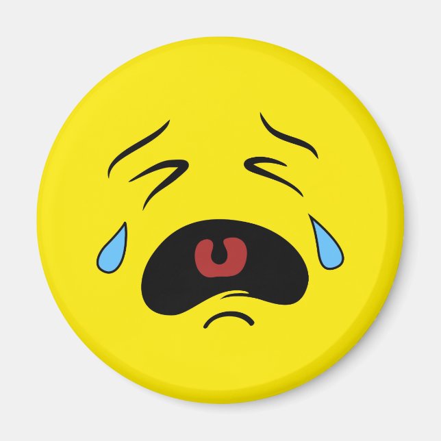Imã Sad Face Emoji (Frente)