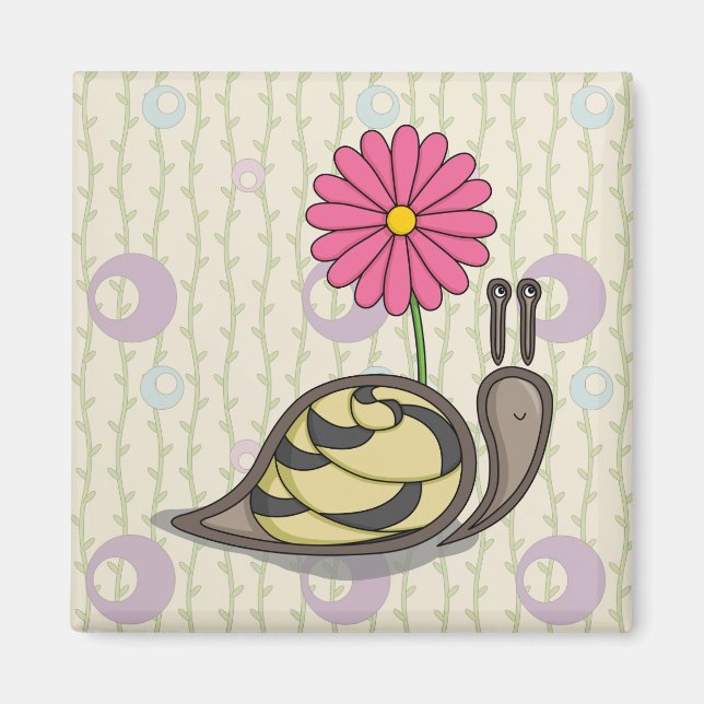 Imã Sadie o Magnete Snail (Frente)