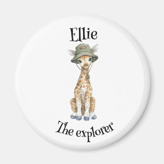 Imã Safari Adventure Babies | Cute Watercolour Animals