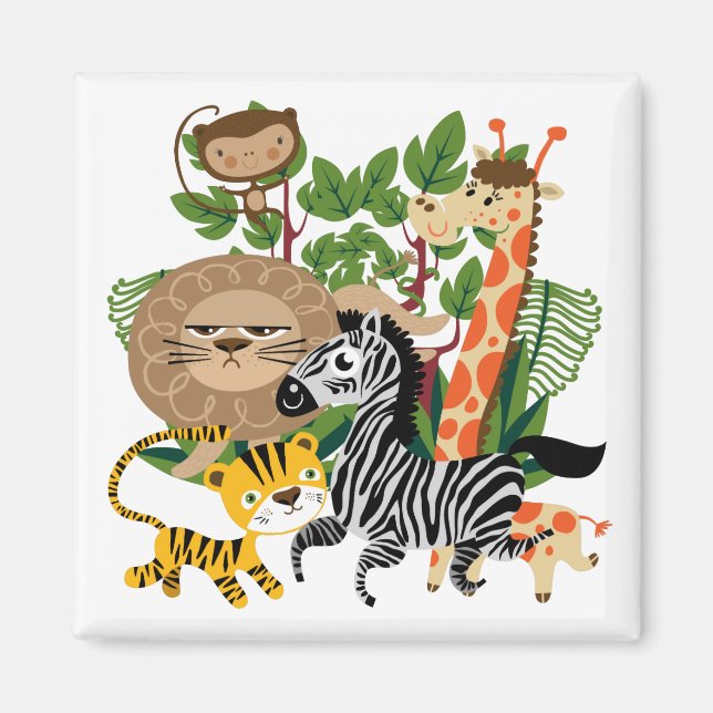 Imã Safari Animal (Frente)