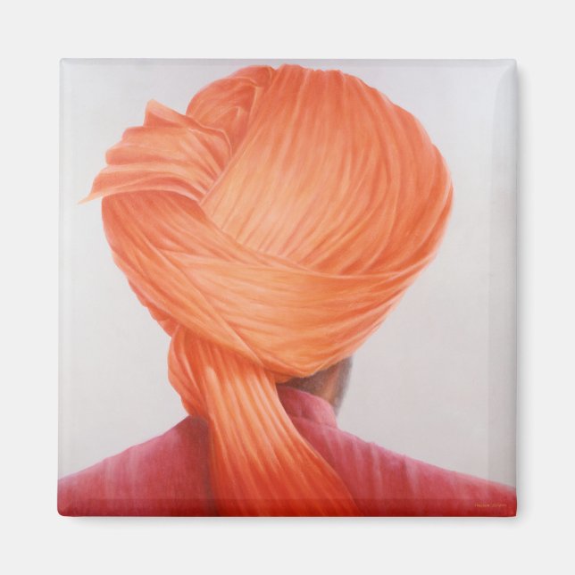Imã Saffron Turban (Frente)