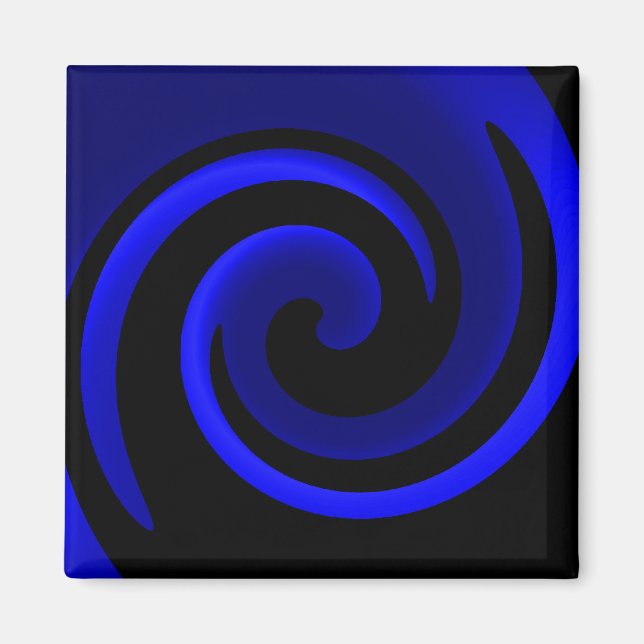 Imã Safira Azul (Frente)