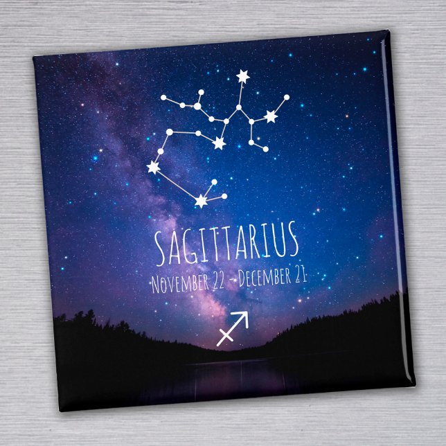 Imã Saggitarius | Constelação Zodiac Personalizada (Criador carregado)