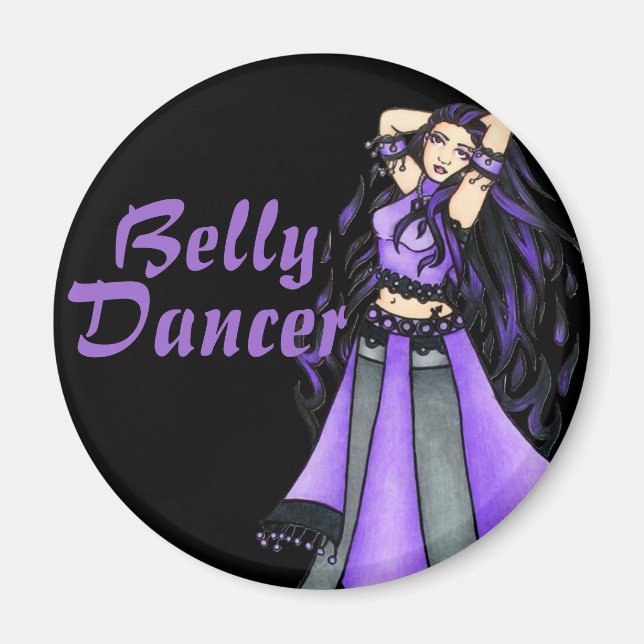 Imã Sagittarius Belly Dancer Purple (Frente)