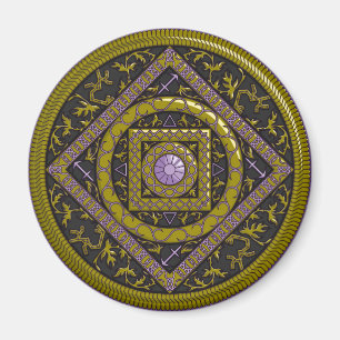 Imã Sagittarius Mandala Magnet