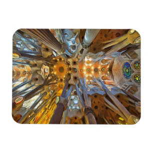 Ímã Sagrada Família. Interior. Ver 20.