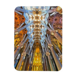 Ímã Sagrada Família. Interior. Ver 21.