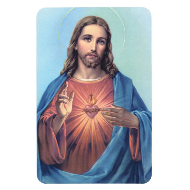 Ímã Sagrado Coração de Jesus (Vertical)