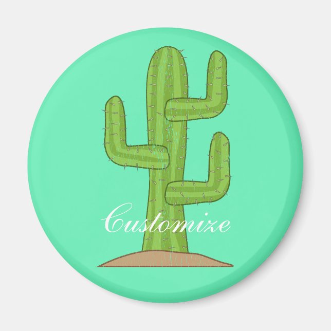 Imã Saguaro Cactus Thunder_Cove (Frente)