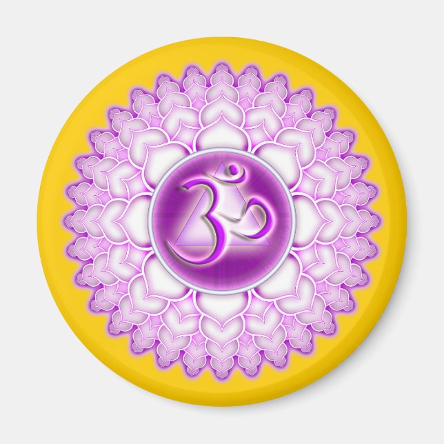 Imã Sahasrara ou Coroa a 7 Chakra (Frente)