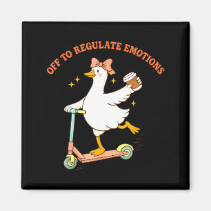 Imã Sai para regular emoções pateta de scooter de gans